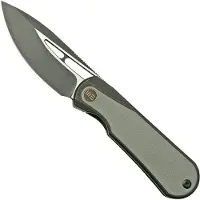 We Knife Couteau pliant Baloo Black Titanium, gray G10