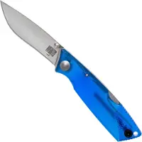 Ontario Couteau pliant Wraith Lockback Ice Series, bleu