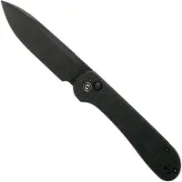 CIVIVI Couteau pliant Button Lock Elementum, noir