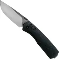 The James Brand Couteau pliant The Carter - Black / Stainless / Micarta / Straight