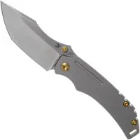 Kansept Knives Couteau pliant Pelican EDC Framelock, gris