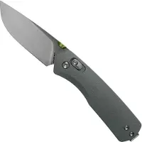 The James Brand Couteau pliant The Carter - Primer Gray / Stainless / G10 /Straight