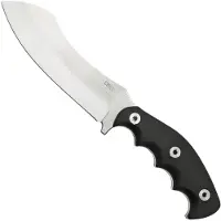 CRKT CR-2866 Catchall Black couteau polyvalent 14 cm, noir, GRN, caoutchouc, étui en thermoplastique