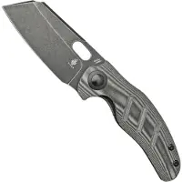 Kizer Cutlery Couteau pliant C01C Sheepdog, Black Micarta