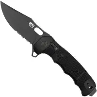 SOG Couteau pliant SEAL XR USA Made, lame à dents