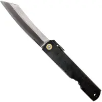 Higonokami Couteau pliant Triple Layered SK Folder Black