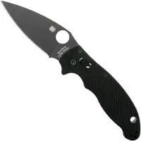 Spyderco Couteau pliant Manix 2, noir