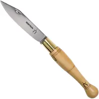 Nontron No. 30 Turning Ferrule, Boxwood, ball shape NN30BO couteau de poche