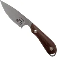 White River Knives M1 Natural Burlap Micarta couteau fixe, étui Kydex
