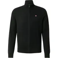 Napapijri Vestes en maille 'DAMAVAND' rouge / noir / blanc