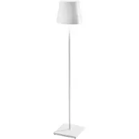 Zafferano Lampe Led Poldina Pro Xxl Blanche Rechargeable Et Dimmable 150Cm Avec Batterie Jusqu'À 12 Heures