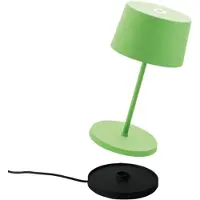 Zafferano Lampe De Table Led Rechargeable Et Dimmable Olivia Pro Mini Vert Pomme