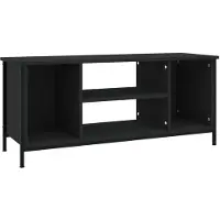 vidaXL Armoire TV noire 102x35x45 cm Bois composite