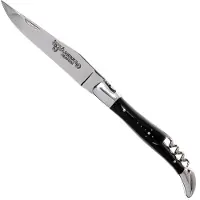 Laguiole En Aubrac 12cm couteau de poche avec tire-bouchon, L0312BUI-FSI1