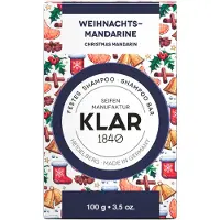 Klar Seifen festes Shampoo Weihnachsmandarine, für geschmeidige Haare