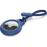 Belkin Airtag Secure Holder With Strap Bleu