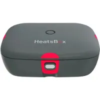 Faitron HeatsBox Style+ - Lunchbox électrique - Lunchbox pour adultes - Acier inoxydable - Différents compartiments - Avec application Smartphone - 220V - Pour les repas chauds