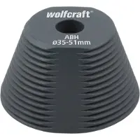 Wolfcraft Outil d'agrandissement des trous Ø 35 - 51 mm 5950000