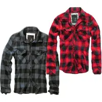 Brandit Chemise rouge / noir