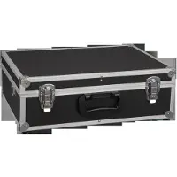Alutec Werkzeugkoffer schwarz Aluminium-Rahmenkoffer, Innenmaße 440x320x140 mm