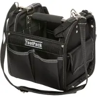 Toolpack TP ; Sac à outils compact, modèle carré, poignée métallique antidérapante.