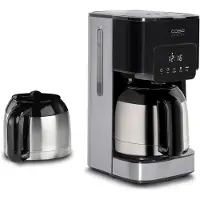 Caso Koffiezetapparaat Coffee Taste & Style Duo Thermo, inclusief 2 thermoskannen, roestvrij staal, 10 kopjes, 800 watt