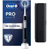 Oral-B Brosse à dent électrique - ORAL-B - Pro 1 - Noire - Capteur de pression 360 - Autonomie 7 jours