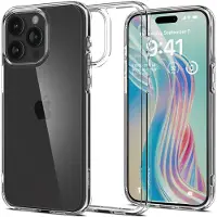 Spigen Coque Ultra Hybrid pour Apple iPhone 15 Pro - Crystal Clear