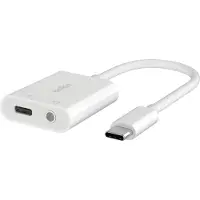 Belkin Rockstar 3.5mm & Usb-c Npa004btwh Usb-c To Hdmi Adapter Clair