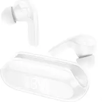 Hoco Casque d'écoute sans fil Bluetooth Technologie TWS en blanc Bluetooth version 5.3