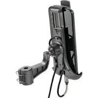 Lampa Smart Scooter Flow Support de Téléphone Universel avec Pince de Fixation pour Rétroviseur