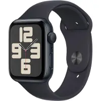 Apple Watch SE GP Case 44mm Aluminium Midnight avec bracelet sport Midnight - M/L