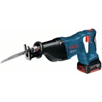 Bosch Powertools GSA 18 V-Li Scie sabre sans fil 18V ( 060164J00B ) + Coffret de transport L-Boxx + 2 x Batteries 5,0Ah + Chargeur