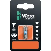 Wera 840/1 IMP DC Hex-Plus 6,0 x 25 mm SB (Clé Allen)