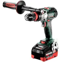 Metabo SB 18 LTX BL Q I 18 V Perceuse à percussion sans fil 130 Nm (602361660) + 2x Batteries rechargeables 5,5 Ah + Chargeur + Coffret metaBOX