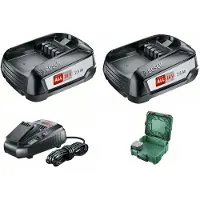 Bosch Pack énergie Starter Set 18V (2x2.5 Ah) dans System Box - 1600A019E4