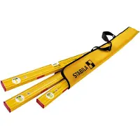 Stabila PRO SET 80 ASM 19716 Jeu de niveaux à bulle 30 cm, 60 cm, 120 cm 0,5 mm/m