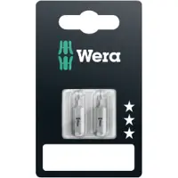 Wera Embout Torx T 10 05073313001 Acier à outils allié, extra-rigide Forme: D 6.3 2 pc(s)