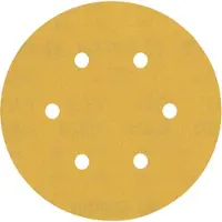 Bosch Papier abrasif Expert C470 avec 6 trous pour ponceuse excentrique, 150 mm, G 320, 5 pces. (320)