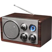 Roadstar HRA-1245WD radio Portable Analog Wood