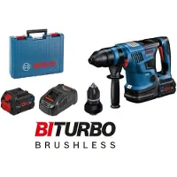 Bosch Professional Gbh 18v-34 Cf Professional Hammer Drill Argenté One Size / EU Plug 220V
