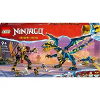 LEGO Dragon élémentaire contre robot impératrice - NINJAGO 71796