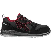 Albatros Chaussure professionnelle CLIFTON ST LOW Gr.41 noir/rouge cuir hydrophobe 649020210000041