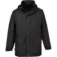 Portwest Parka imperméable doublée polaire Portwest Oban Noir L