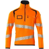 Mascot Accelerate Safe 19005 Half Zip Sweatshirt Jaune 5XL Homme