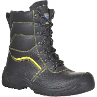 Portwest FW05 Steelite Botte de sécurité à doublure en fourrure S3 CI Black T. 42