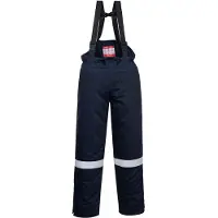 Portwest FR58 Salopette d'hiver ignifugée antistatique Orange Taille S