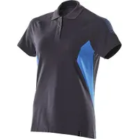 Mascot Polo bleu azur/bleu noir, taille XS ONE 18393-961-91010