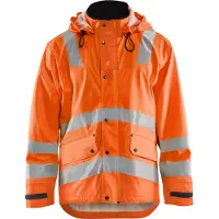 Blakläder Veste De Pluie Haute Visibilité Niveau 2 4302 - Jaune Fluo/marine Xxxl