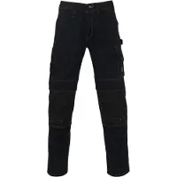 Mascot 11279-010-09-82C48 Calvos Pantalon Taille Longueur 82 cm/C48 Noir (48)